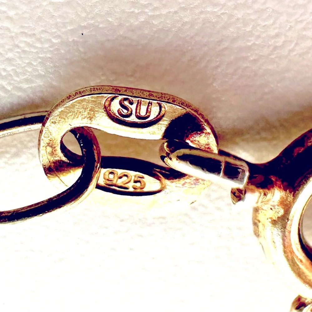 NWOT PINK HEALING CRYSTAL WITH 925 SILVER NECKLACE - Picture 5 of 5